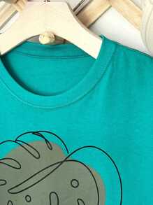 Women T-Shirts - 青碧色 - 查看 4
