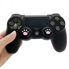 2pcs Cat Claw Silicone Joystick Button Caps, Protective Covers For //PS3/ 360/ One/Switch Pro Controllers - Multicolor - View 2