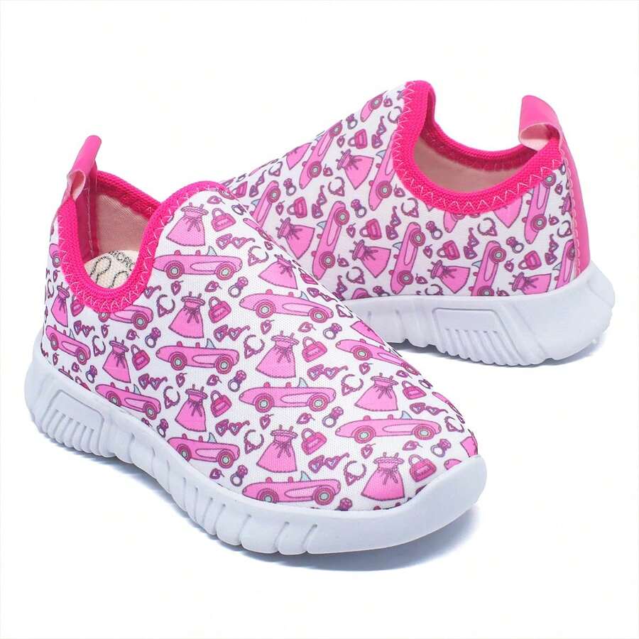 Kids Hiking Shoes - Hồng - Xem 1