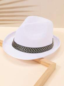 3pcs/Set Plain Breathable Fashionable Simple Gift Hat, Suitable For Daily Wear - Multicolor - View 4