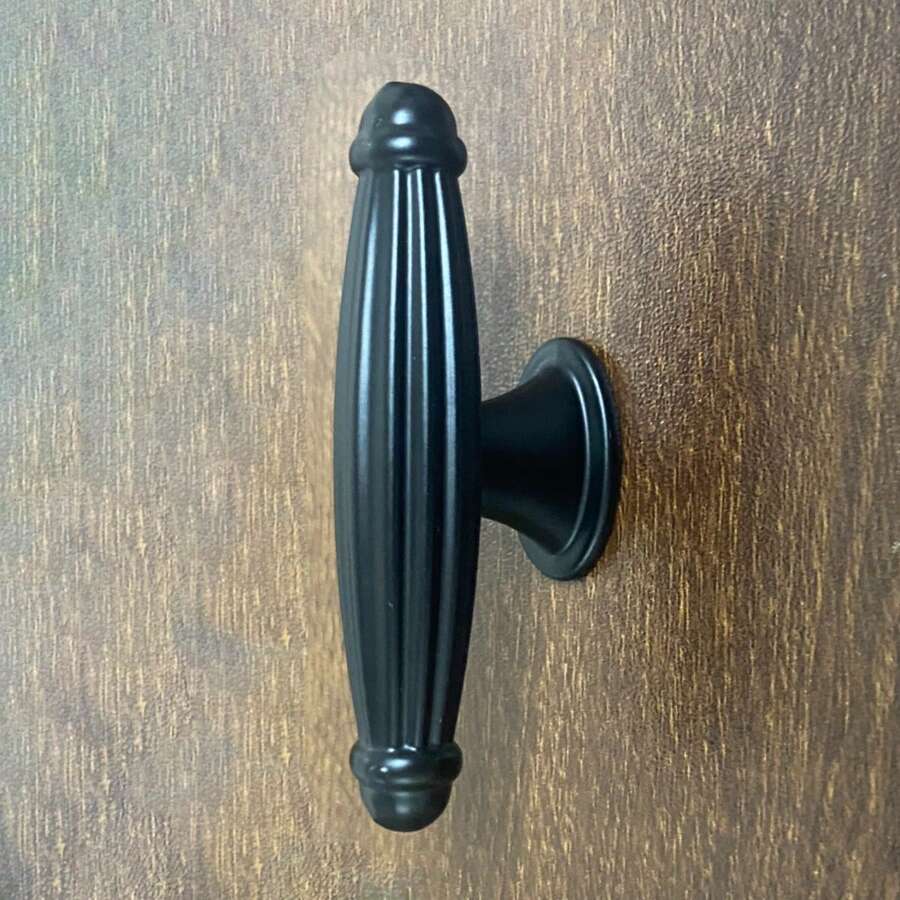 1 Miếng Đen Người Mỹ Phong cách Đơn giản Tủ Cửa sổ Phần cứng Đồ nội thất Kéo Xử lý Với 1 Đinh ốc , 1 Miếng Hợp kim nhôm Tủ Tay cầm Ngăn kéo Đối với Sửa Tủ & Ngăn kéo Với 1 Đinh ốc Đã Bao gồm - màu đen - Xem 1