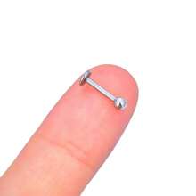 Labret Barbell 10PCS Monroe Lip Barbell Ring Helix Earring Tragus Cartilage Studs Surgical Steel Piercing Jewelry for Women Men