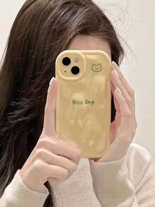 Cartoon Pattern Phone Case - Multicolor - View 3
