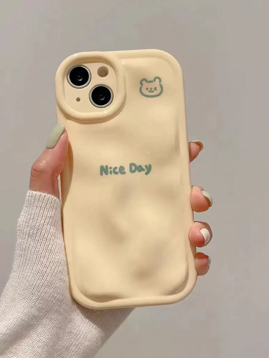 Cartoon Pattern Phone Case - Multicolor - View 1