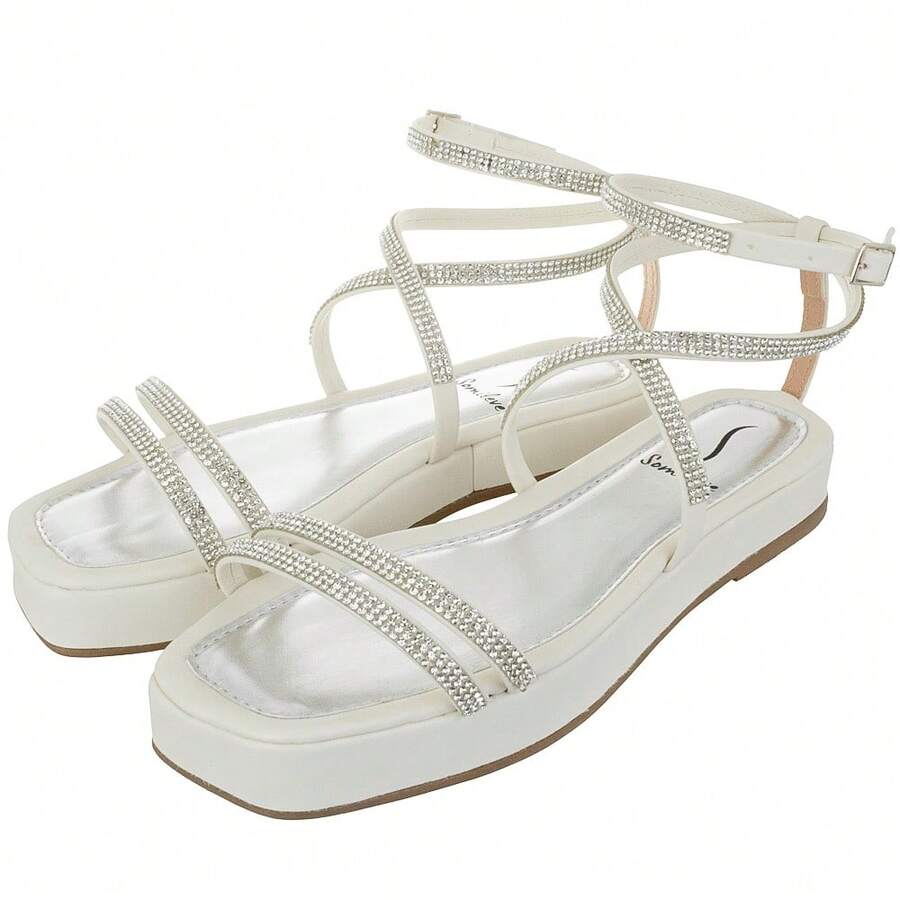 Women Platforms & Wedge Sandals - 白色 - 查看 1