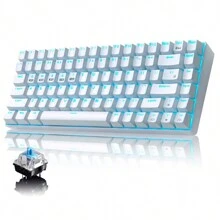 Teclado - Blanco azul - Ver 1