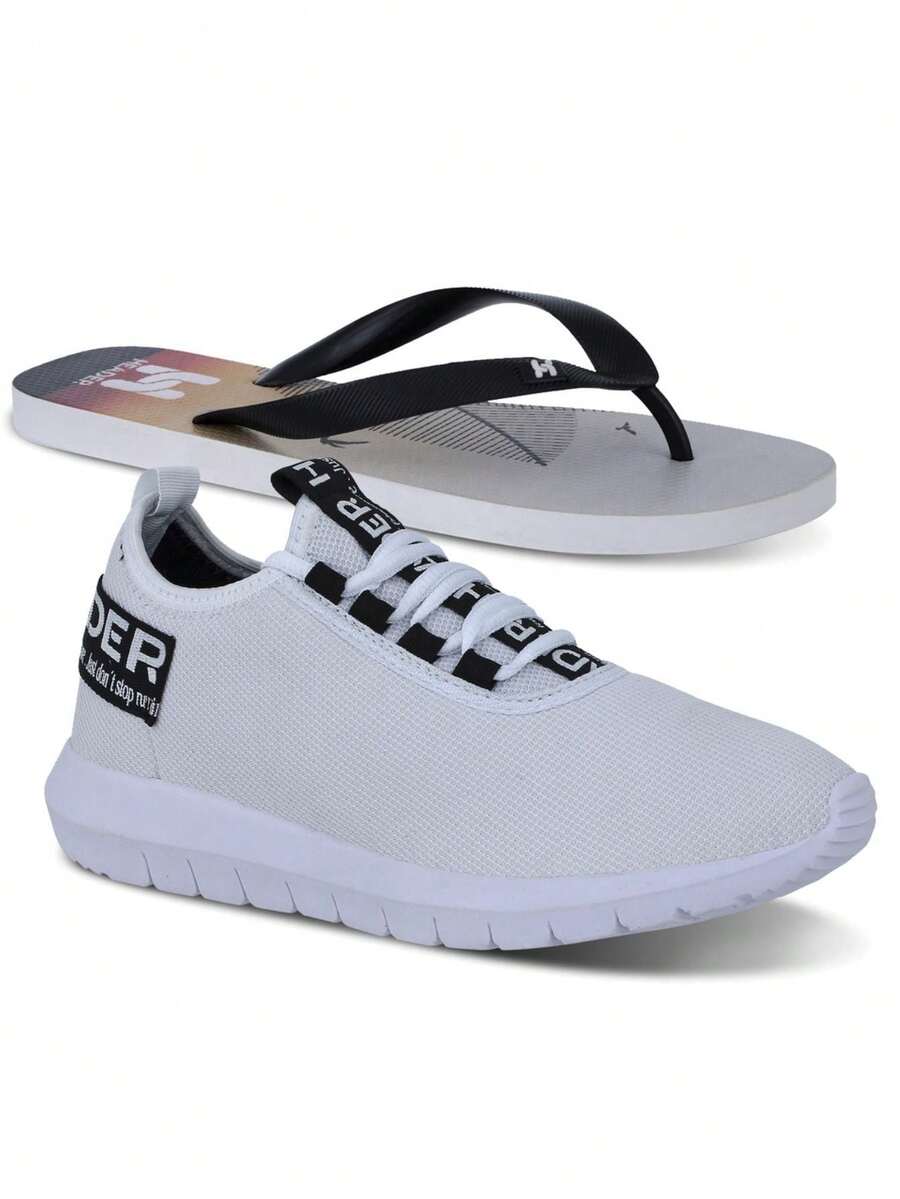 Men Sneakers - trắng - Xem 1
