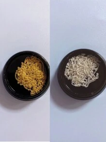 1 包指甲装饰艺术链，1 米长指甲装饰艺术链设计，链条设计，美甲装饰，Y2K，朋克风格，DIY，日韩流行风格，美甲沙龙美甲用品指甲饰指甲宝石 - 彩色 - 查看 4