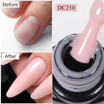 7ml Nude Pink Quick Extension Gel Nail Polish Construct Hard Gel Semi Permanent Acrylic Extension Nail Art Varnish