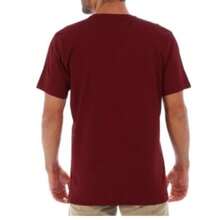 Men T-Shirts - 紅木色 - 查看 2