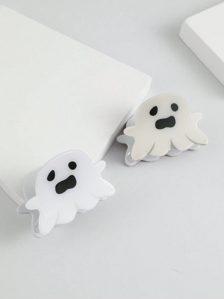 Bộ 2 kẹp tóc hình móng vuốt ma nhiều màu cho nữ phong cách Halloween - Nhiều màu - Xem 1