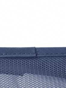 6 件装旅行收纳袋套装适用于衣服整理收纳袋衣柜手提箱袋旅行收纳袋 - 藏蓝色 - 查看 5