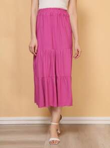 Women Skirts - Hồng - Xem 3