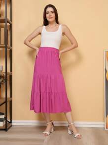 Women Skirts - Hồng - Xem 1