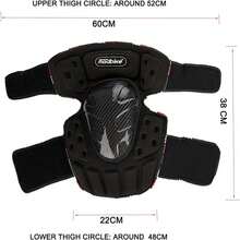 CHCYCLE 碳纤维摩托车护膝 越野摩托车护膝 动力运动护膝 防护盔甲 越野摩托车赛车防护装备