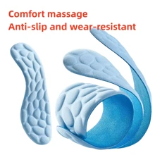 Homme Femme 2 paires massage Respirant En Forme De Galet Odeur & Douleur Résistant Absorption De Choc Anti-Transpiration Avec Découpable Design , Pour Tous Les Deux Et