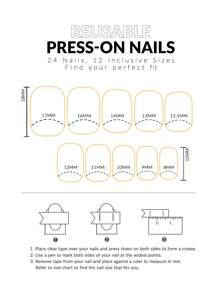 24pcs Short Square Artificial Nail Tips With 1pc Buffer And 1pc Jelly Glue Press On Nails Nail Supplies