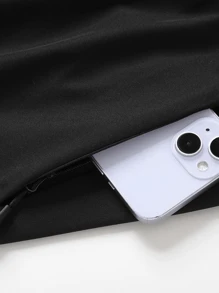 Men's Waterproof Outdoor Sports Pants - Black - View 3