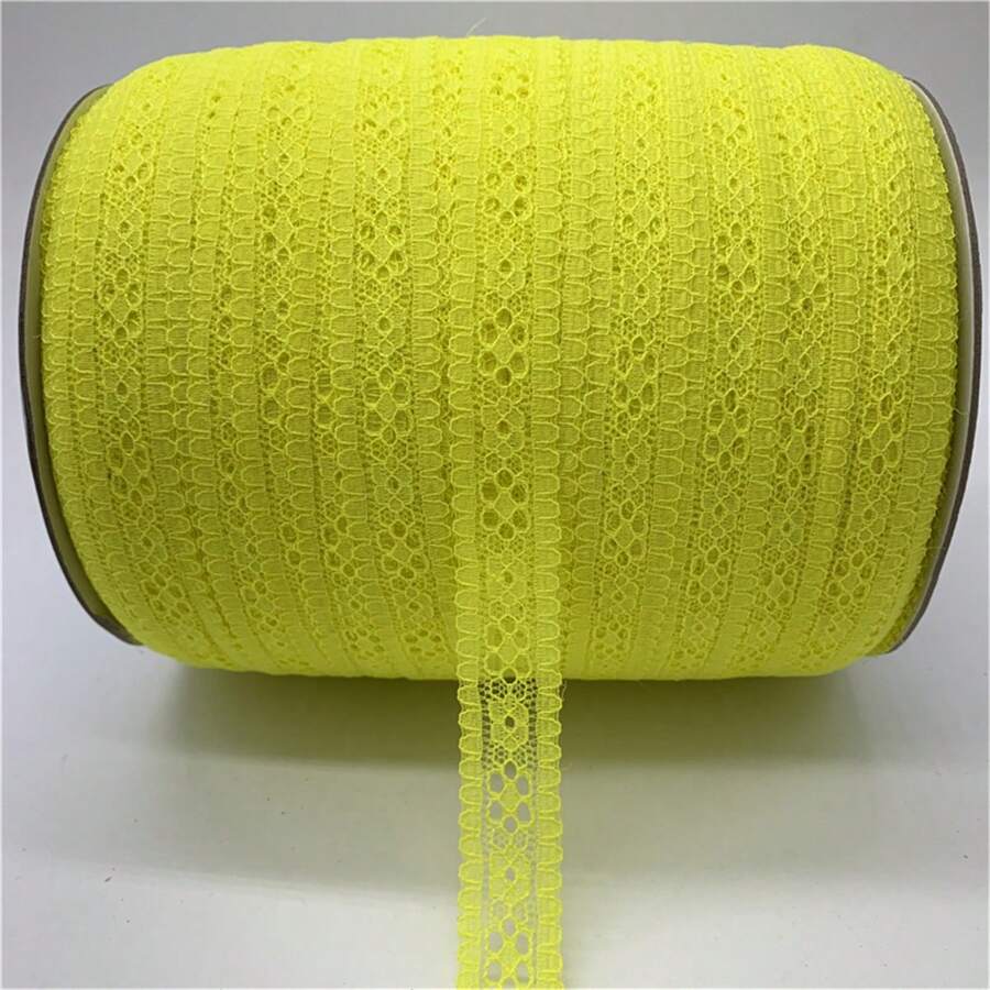 10 Yards Long, 2cm Wide, Lace Ribbon With Floral And Scalloped Edges ...
