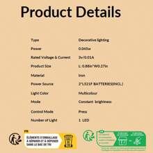 1個夜店時尚男女情侶led發光耳環閃耀耳環皇冠發光耳環 - 彩色 - 查看 10