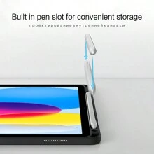 1 件黑色触摸板背光魔术键盘保护套兼容 iPad 10 第 10 代 2022 10.9 英寸 A2696 A2757 A2777 平板电脑 - iPad 第 10 代 10.9 英寸 - 查看 5