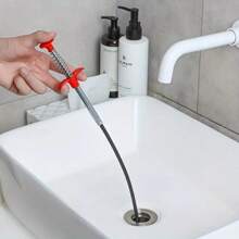 1 Pieza Herramienta Removedora De Obstrucciones De Drenaje, Removedor De Obstrucciones De Cabello De Limpieza De Drenaje