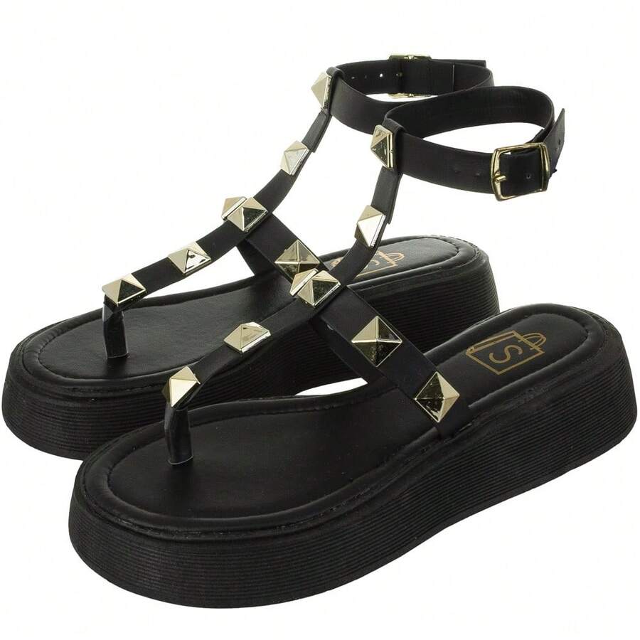 Women Flats - màu đen - Xem 1