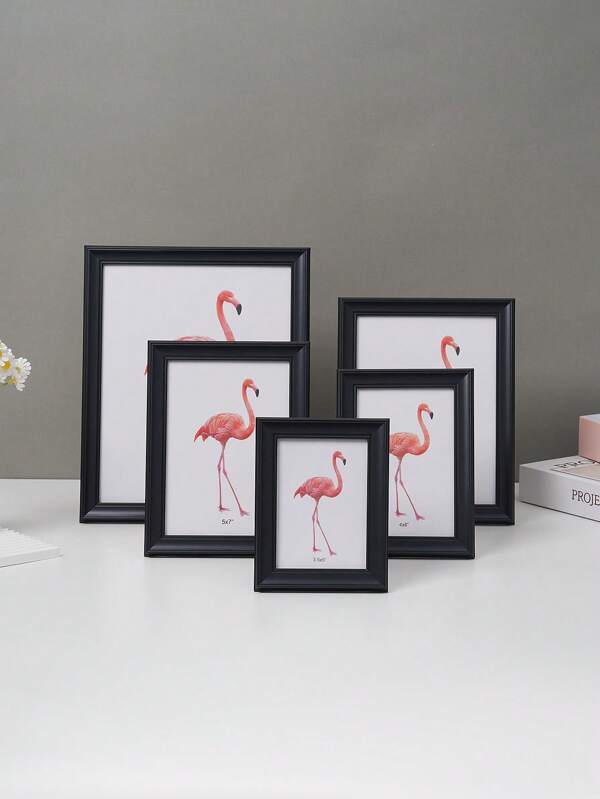 2-In-1 European & American Style Creative Photo Frame, 5", 6", 7", 8", 10" (Photo Paper Included, Random Delivery), Suitable For Various Relay Gifts, Home, Bedroom, Dining Room, Living Room