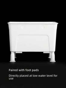 1 件裝小海龜隔離盒,繁殖水族箱,帶多個隔室,適用於迷你海龜、黑/白孔雀魚、孔雀魚苗 - 白色 - 查看 3