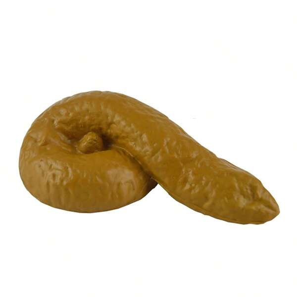 1pc Halloween Prank Venting Fake Poop In 6-shaped Decoration Prop For April Fool's Day Party Gag