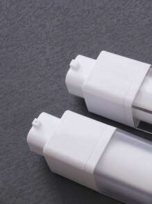 1pc Scrub 15ml/30ml/50ml Square Spinner Vacuum Bottle with Push Pump, Refillable, Leakproof and Squeezable Silicone Travel Bottle for Serum, Shampoo, Lotion and Toiletries, Easy to Use and Cleaning - Great for Manicure and Makeup, Liquid Container for UV Gel Cleanser and Manicure, Great for On-the-Go, Travel Storage, Travel Lotion Pump Bottle, Refillable Travel Container Dispenser for Shampoo, Hair Conditioner Empty cosmetic sample bottles for toner, lotion, body wash, cosmetics - Clear - View 4