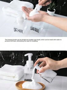 1 Peça Bomba Dispensadora de Espuma Tipo Pressão, Para Recarregar Shampoo, Sabonete Líquido, Espuma Facial, Decoração de Casa e Banheiro, Decoração de Outono, Volta às Aulas