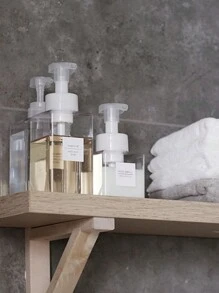 1 Peça Bomba Dispensadora de Espuma Tipo Pressão, Para Recarregar Shampoo, Sabonete Líquido, Espuma Facial, Decoração de Casa e Banheiro, Decoração de Outono, Volta às Aulas