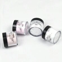 亞克力指甲 4 件裝亞克力粉(30 克)粉紅色白色透明裸色雕刻水晶聚合物持久耐用粉用於美甲美甲 Diy 法式技巧延伸 - 杏色 - 查看 4