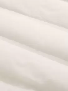 Annil Tween Girl Clothing Long Down Jacket Winter Thickened Warm Hooded Jacket White