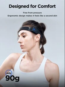 havit Hakii Mix 智能頭戴運動耳機,具有“空氣傳導技術”,防水可穿戴運動耳機,超越骨傳導 (藍色) - 藍色 - 查看 5