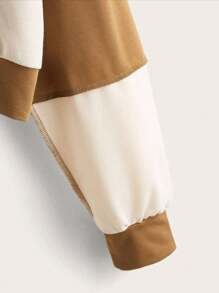 Sudadera Cafe Sueter cafe sueter manga - Marrón - Ver 2