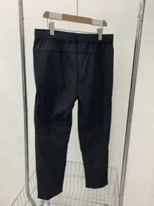 Men's Waterproof Outdoor Sports Pants - Black - View 6