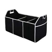 Bolsa De Almacenamiento Organizadora De Maletero De Automóvil - Negro - Ver 1