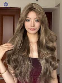 HAIRCUBE 28 英寸刘海，亚麻金色波浪发，优雅时尚，派对必备女神发型 - 亞麻金 - 查看 2