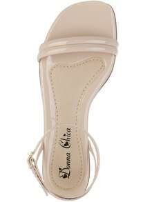 Women Flat Sandals - Màu hồng gỉ - Xem 4