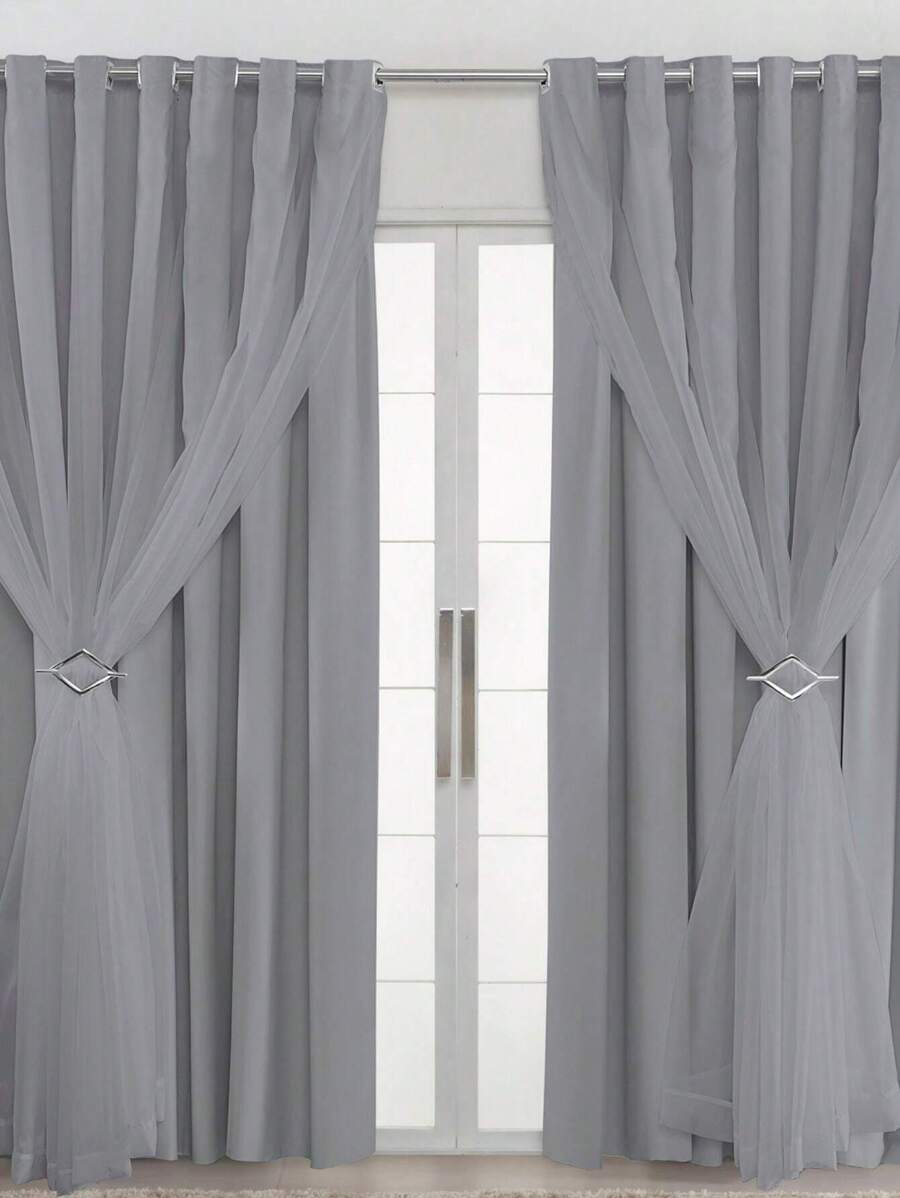 Curtains - 灰色 - 查看 1