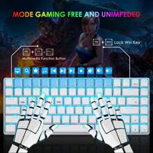 Teclado - Blanco azul - Ver 4