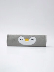 Penguin Car Shoulder Strap Cover [gray] - Grey - View 3