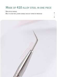 YUANDU Dụng cụ nối mi - Bạc - Xem 4