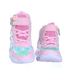 Tenis Botinha Infantil Unicornio de Luz Led Brilha+ Pulseira