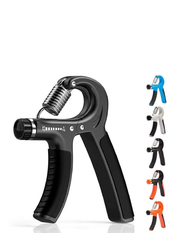 Hand Grip Aparelho Para Exercício De Pulso Ante Braço Punho 5-60KG Contador De Pulso Ajustável Resistente À Mão Para Braço Dedo Exercitador Antebraço Com Mola Ajustável FitForça
