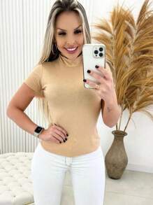 Women Tops - Màu be - Xem 2
