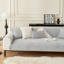 1 buc. Baby Velvet Cloud Line, pernă de canapea de pluș, modernă, simplă, anti-zgârieturi, husă de canapea