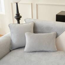 1 buc. Baby Velvet Cloud Line, pernă de canapea de pluș, modernă, simplă, anti-zgârieturi, husă de canapea